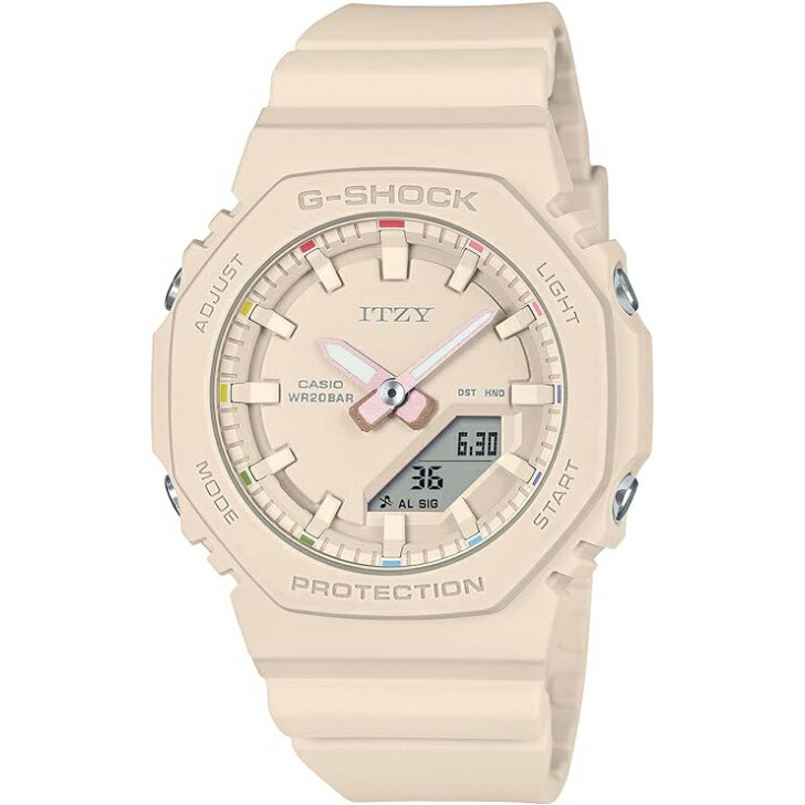 【国内正規品】CASIO G-SHOCK カシオ ジーショック 腕時計 ITZYコラボレーションモデル GMA-P2100IT-4AJR レディース ベージュピンク