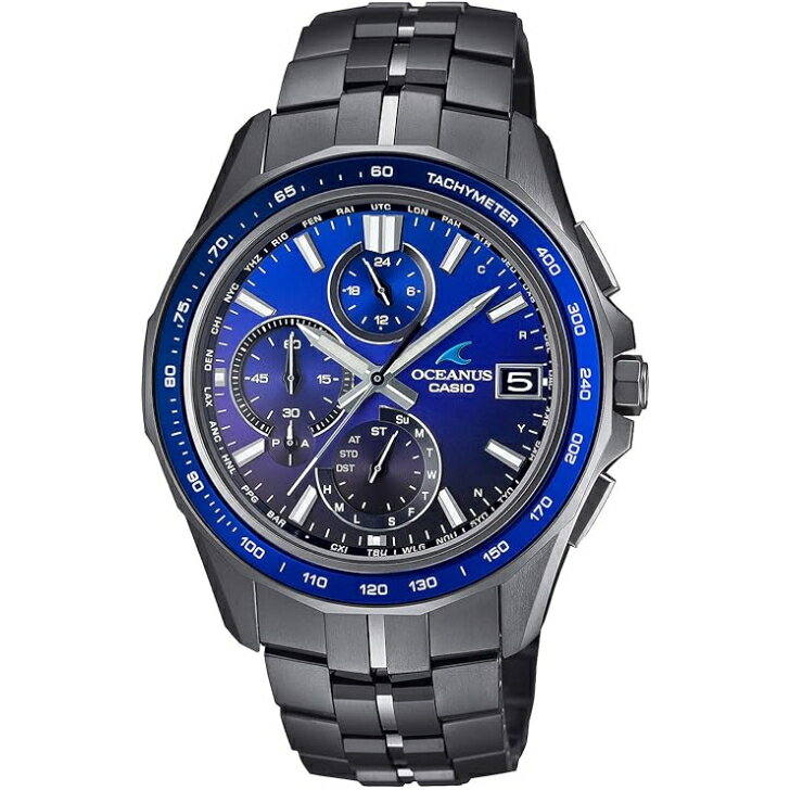 ڹʡCASIO OCEANUS  ʥ Manta Bluetooth ȥ顼 ե饹٥ OCW-S7000B-2AJF  ֥å