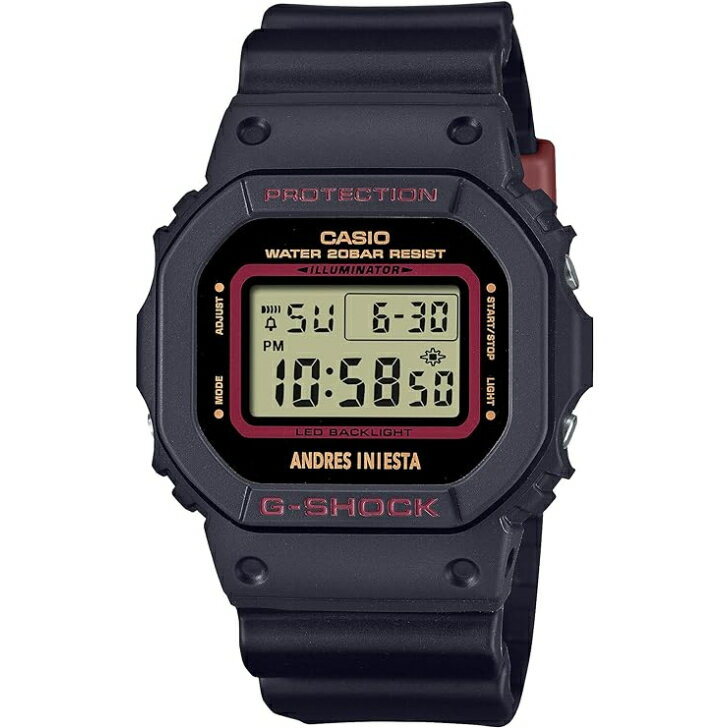 楽天OLD　POWER【国内正規品】CASIO G-SHOCK カシオ ジーショック 腕時計 アンドレス・イニエスタ選手シグネチャーモデル DW-5600AI-1JR メンズ ブラック