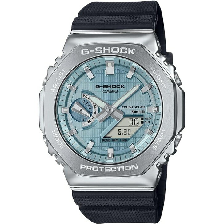 【国内正規品】CASIO G-SHOCK カシオ ジーショック メタルカバード Bluetooth搭載 タフソーラー バイオマスプラスチック採用 GBM-2100A-1A2JF メンズ