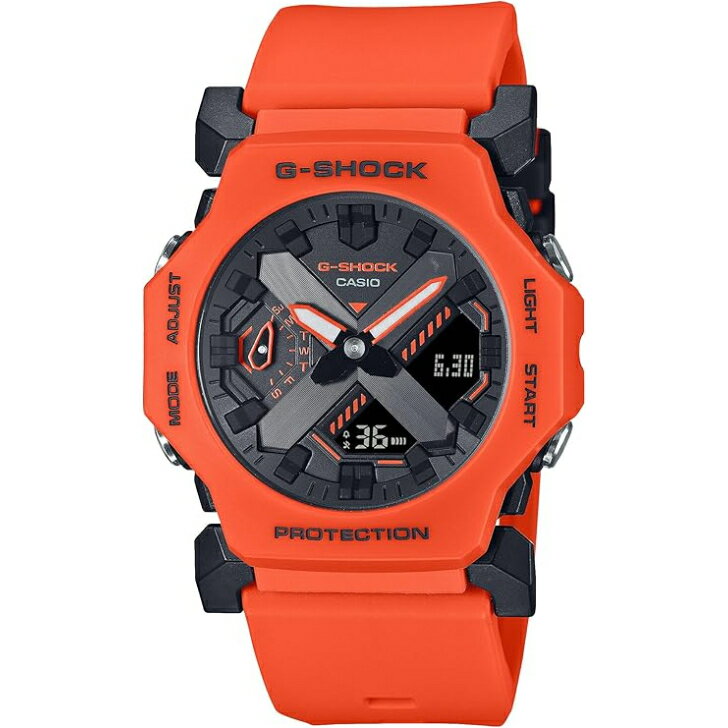 【国内正規品】CASIO G-SHOCK カシオ ジーショック バイオマスプラスチック採用 GA-2300FL-4AJF メンズ オレンジ