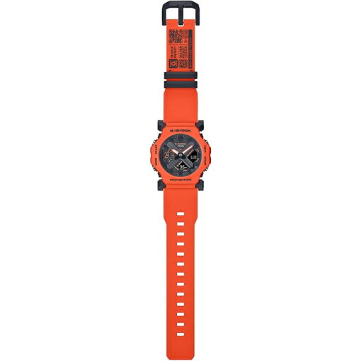 【国内正規品】CASIO G-SHOCK カシオ ジーショック バイオマスプラスチック採用 GA-2300FL-4AJF メンズ オレンジ
