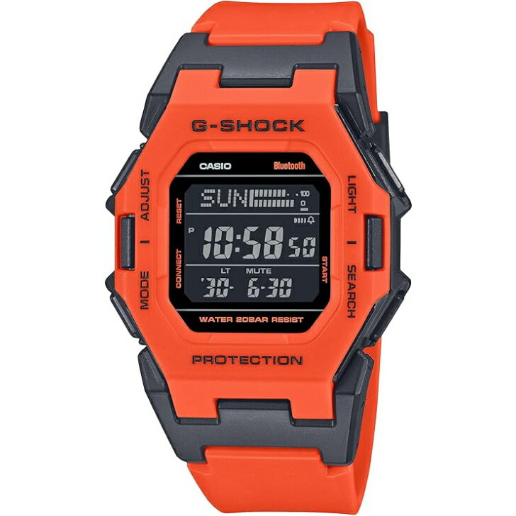【国内正規品】CASIO G-SHOCK カシオ ジーショック Bluetooth搭載 バイオマスプラスチック採用 GD-B500FL-4JF メンズ オレンジ