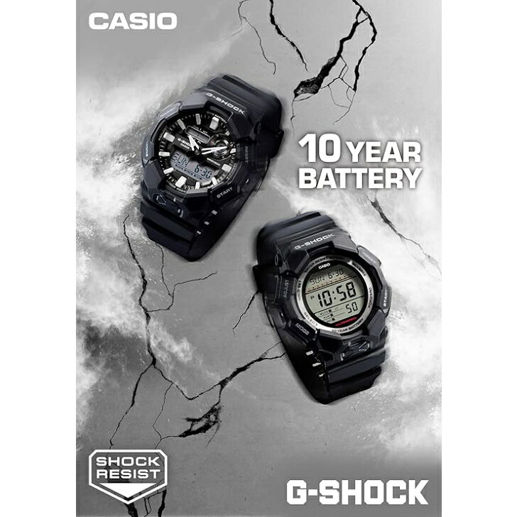 OLD POWERの【国内正規品】CASIO G-SHOCK カシオ ジーショック ロングライフバッテリー バイオマスプラスチック採用 GA-010-1AJF メンズ ブラック｜アングル3
