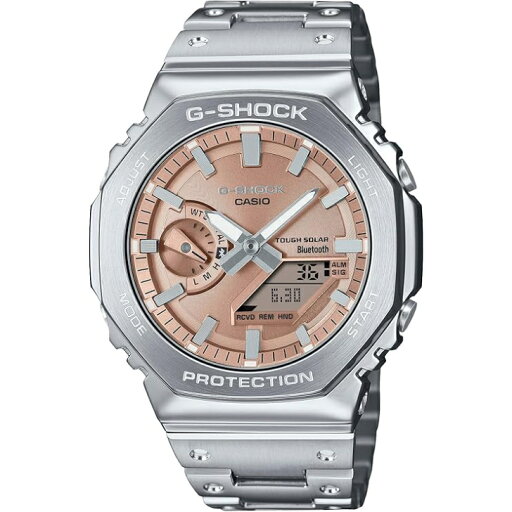 【国内正規品】CASIO G-SHOCK カシオ ジーショック 腕時計 フルメタル Bluetooth搭載 タフソーラー GM-B2100AD-5AJF メンズ シルバー 【国内正規品】CASIO G-SHOCK カシオ ジーショック 腕時計 フルメタル Bluetooth搭載 タフソーラー GM-B2100AD-5AJF メンズ シルバー