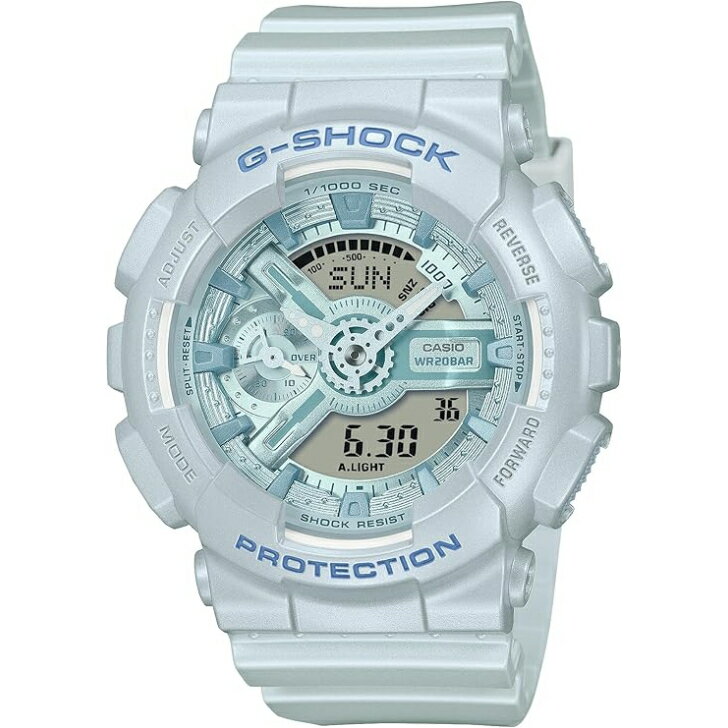 Rakuten - 【国内正規品】CASIO G-SHOCK カシオ ジーショック バイオマスプラスチック採用 GMA-S110ST-2AJF レディース ブルー