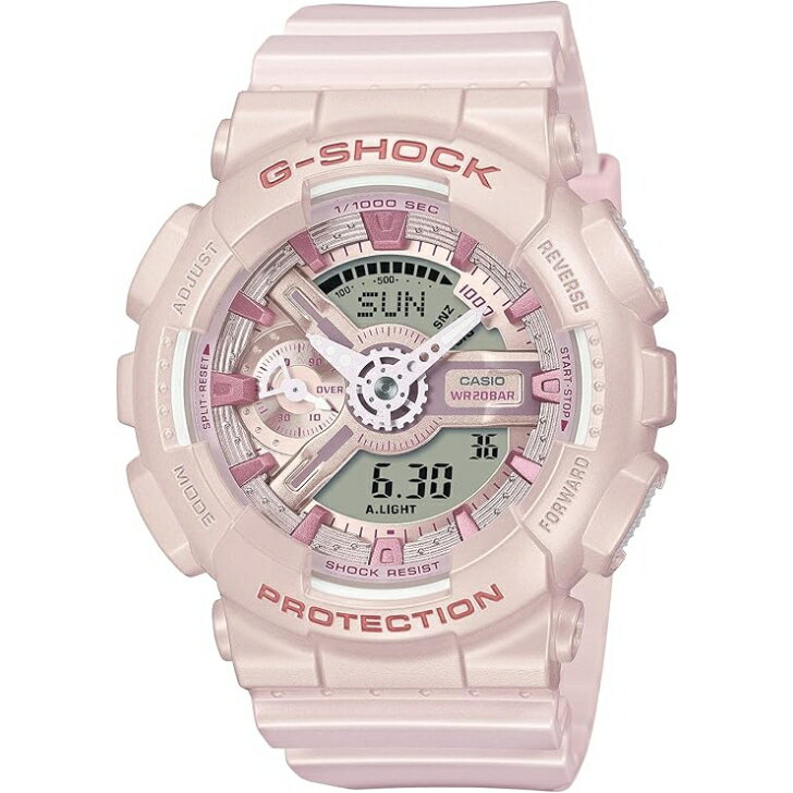 【国内正規品】CASIO G-SHOCK カシオ ジーショック バイオマスプラスチック採用 GMA-S110ST-4AJF レディース ピンク