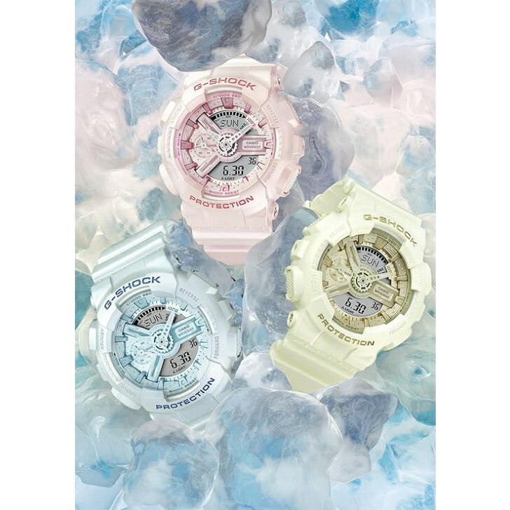 【国内正規品】CASIO G-SHOCK カシオ ジーショック バイオマスプラスチック採用 GMA-S110ST-4AJF レディース ピンク