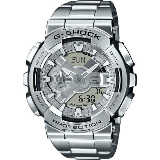 【国内正規品】CASIO G-SHOCK カシオ ジーショック メタルカバード GM-110D-8AJF メンズ シルバー 【国内正規品】CASIO G-SHOCK カシオ ジーショック メタルカバード GM-110D-8AJF メンズ シルバー