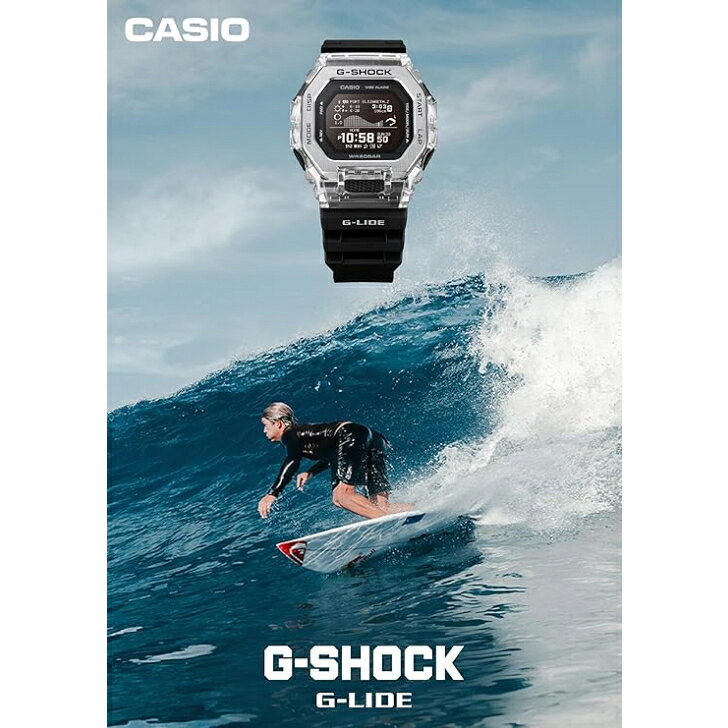 OLD POWERの【国内正規品】CASIO G-SHOCK カシオ ジーショック G-LIDE Bluetooth搭載 環境配慮素材採用 GBX-100S-1JF メンズ ブラック｜アングル3