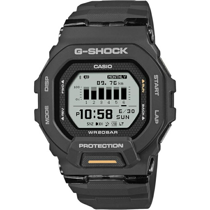 【国内正規品】CASIO G-SHOCK カシオ ジーショック G-SQUAD GBD-200-1A1JF メンズ ブラック