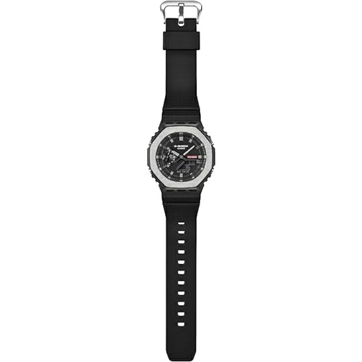 OLD POWERの【国内正規品】CASIO G-SHOCK カシオ ジーショック メタルカバード 環境配慮素材採用 GM-2100BM-1AJF メンズ ブラック｜アングル2