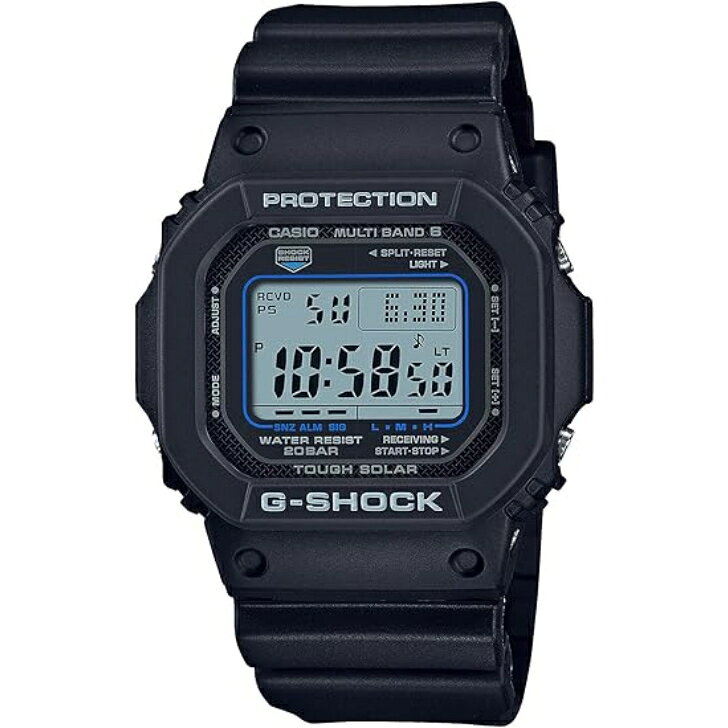 【国内正規品】[カシオ] 腕時計 CASIO G-SHOCK カシオ ジーショック 電波ソーラー スーパーイルミネータータイプ(高輝度なLEDライト) GW-M5610U-1CJF メンズ ブラック