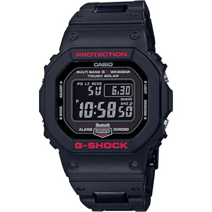 【国内正規品】[カシオ] 腕時計 CASIO G-SHOCK カシオ ジーショック Bluetooth 搭載 電波ソーラー GW-B5600HR-1JF メンズ ブラック