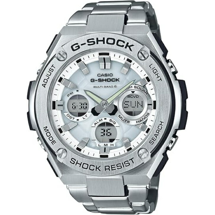 【国内正規品】【カシオ】カシオ ジーショック CASIO G-SHOCK G-STEEL GST-W110D-7AJF タフ・ソーラー電波時計 メンズ メタルバンド