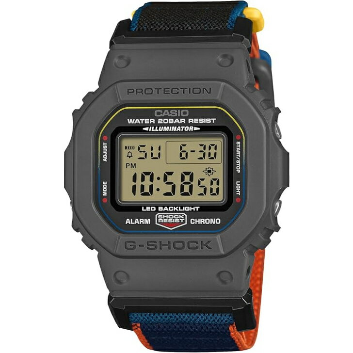 乐天商城 - 【国内正規品】CASIO G-SHOCK カシオ ジーショック 環境配慮素材採用 DW-5600MNC-8A2JF メンズ ダークグレー