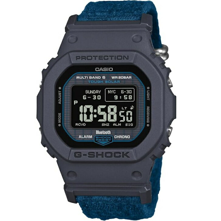 【国内正規品】CASIO G-SHOCK カシオ ジーショック Bluetooth搭載 電波ソーラー 環境配慮素材採用 GW-BX5600CBG-2JR メンズ ネイビー