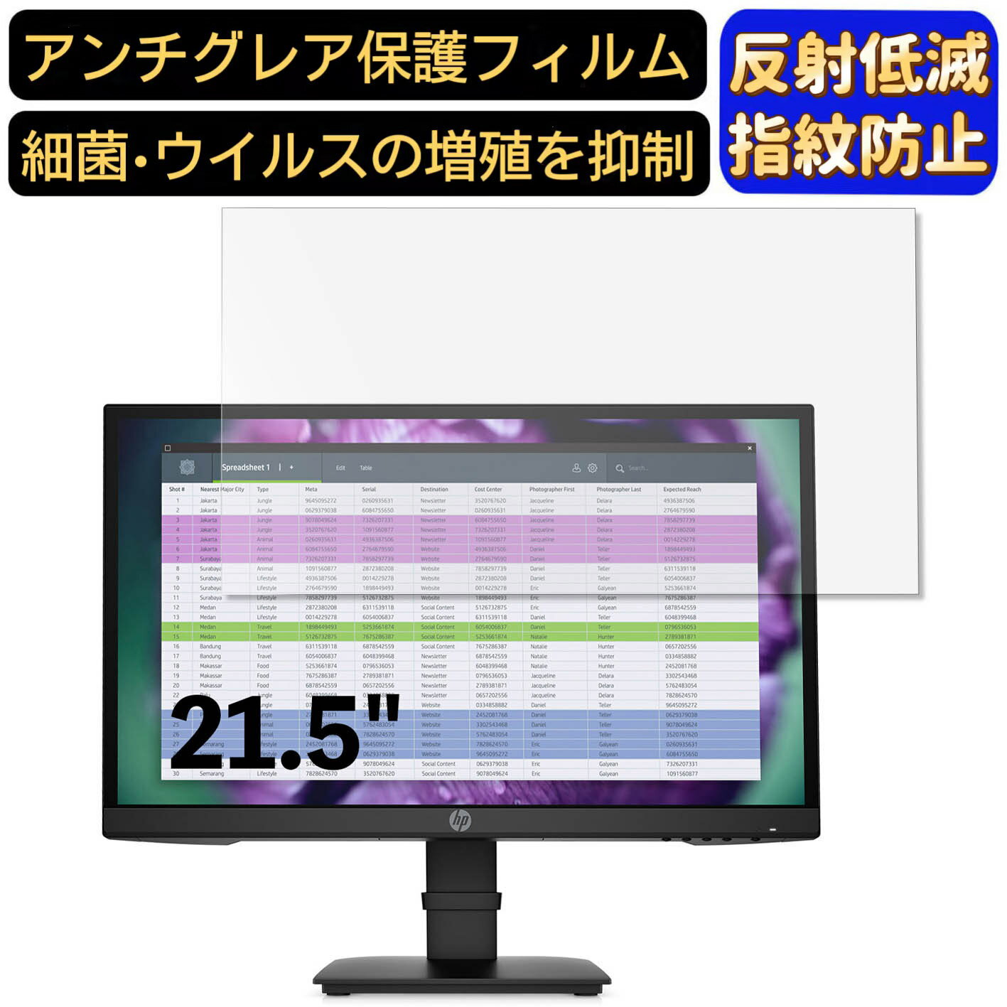 【ポイント2倍】HP P22 21.5インチ 16:9 