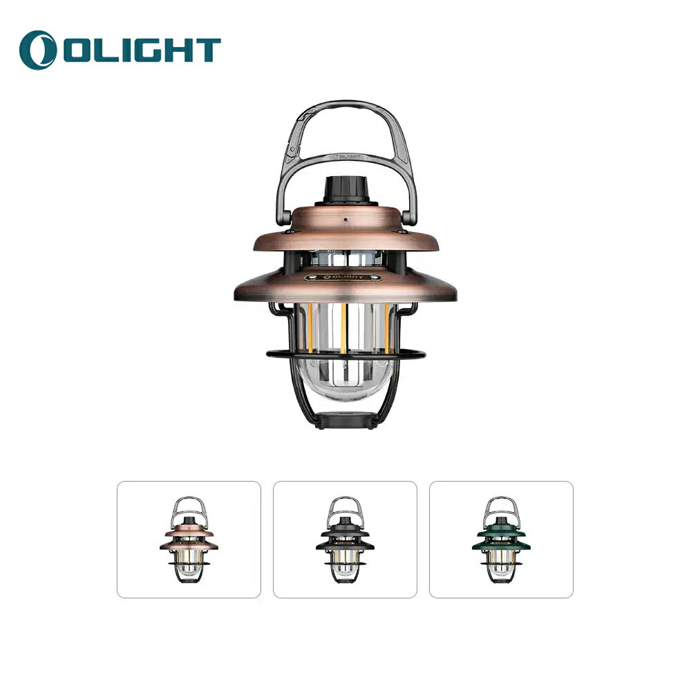 OLIGHT(オーライト) Olantern Classic mini キャンプランタン LEDランタン アンティーク風 無段階調光 USB-C充電式 非常用充電器として ロックアウト機能 ハンギング式 1/4ネジ穴 電量指示 実用点灯 耐塵防滴 アウトドア 登山 防災 停電 緊急 2年製品保証