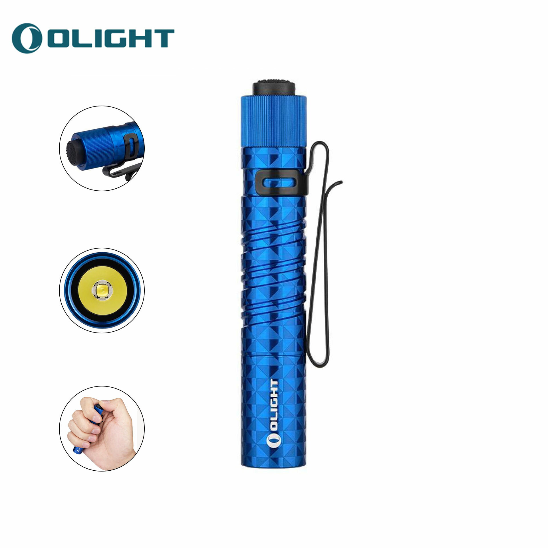 OLIGHT オーライト I3T EOS LED懐中電灯 フラッシュライト 180ルーメン ミニ 軽量 IPX8防水 テールスイッチ ハンディライト 1.5V単4電池付き 防災 停電対策 緊急用 キャンプ 散歩 5年製品保証