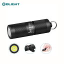 OLIGHT(オーライト)I1R2 PRO ledライト EOS 懐中電灯 フラッシュライト 180ルーメン Type-c 充電式 キーホルダー 付き 小型 IPX8防水 強力 軽量 防災 散歩 夜道 緊急用 (ブラック）