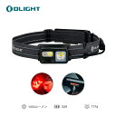 OLIGHT(オーライト) Array 2s ヘッドライト LED充電式 センサー検知 記憶機能搭載 1000ルーメン 60°角度調整可 軽量 独立バッテリー 安全テールライト 登山 キャンプ 夜釣り 防災 停電用 IPX4防水 SOS機能付き 電源残量表示 2年製品保証