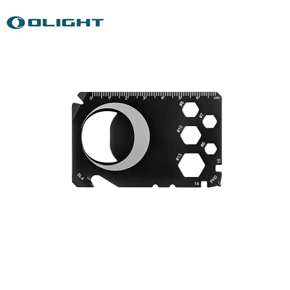 OLIGHT オーライト Otacle C1多機能ツール 収納 ウォレット ボトルオープナー プライバー ネイルドライバー 5サイズの六角レンチ 2サイズのスポークレンチ スケール 分度器 日常生活用