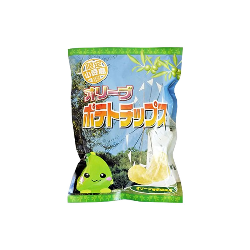 【小豆島限定】オリーブポテトチップス 120g【 ご当地 限定 オリーブ香草塩 ケトルフライ方式 谷元商会 】