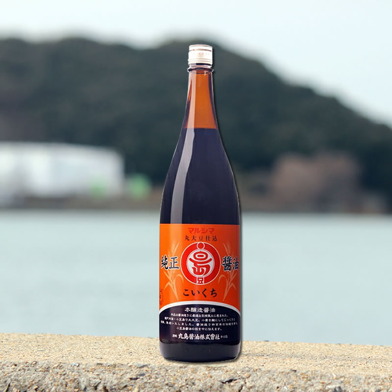 丸島醤油 純正醤油 こいくち醤油（濃口）1.8L　 【 マルシマ マルシマ醤油 化学調味料無添加 丸島醤油 JAS規格 本醸造 特級醤油 マルシマ 】 【おうちごはん】のサムネイル