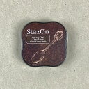 StazOn midi ステイズオン・ミディ スパイスドチャイ【スタンプ台 インクパッド スタンプパッド お名前スタンプ ツキネコ メール便可 カラー おしゃれ 可愛い】