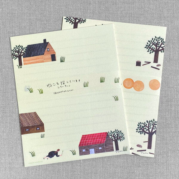 ネクタイ レターセット 【necktie 猫グッズ 柄 ねこ 雑貨 プレゼント 女性 誕生日 おしゃれ ねこグッズ 猫雑貨 かわいい 可愛い ギフト 封筒付き ...