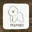 CLASKA(クラスカ) DO(ドー)MAMBO(マンボ) ガーゼハンカチーフ【ビション・フリーゼ 犬 タオルハンカチ ハンカチタオル レディース プチギフト グッズ 雑貨 プレゼント おしゃれ かわいい 可愛い】 660円