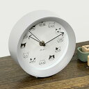 松尾ミユキ 2way clock Cat Face【猫グッズ 猫雑貨 ネコ雑貨 プレゼント 女性 置き時計 置時計 アナログ 壁掛け時計 掛時計 おしゃれ かわ...