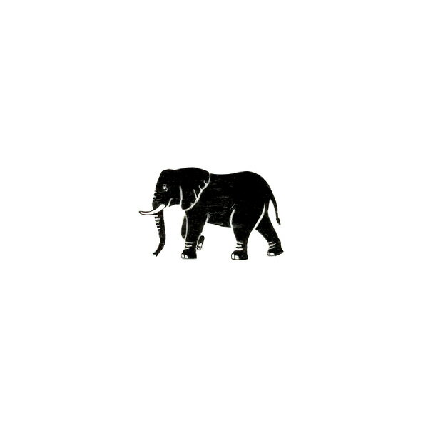 【対象商品3点以上でメール便送料無料】アニマルスタンプ ゾウ【象 ぞう 動物スタンプ 動物はんこ かわいい動物 雑貨 グッズ メッセージカード リアル デザイン イラスト おしゃれ 可愛い はん…