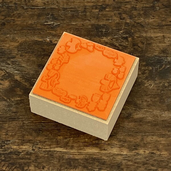 Decole（デコレ） fika フレームスタンプ【猫グッズ 猫雑貨 手帳デコ おしゃれ 雑貨 ねこ ネコ グッズ 動物 かわいい はんこ ハンコ 判子 ゴム印 プレゼント 女性 可愛い メッセージカード スケジュール帳 猫の小物 猫好き 鳥 花 ハリネズミ はりねずみ】の商品画像 3