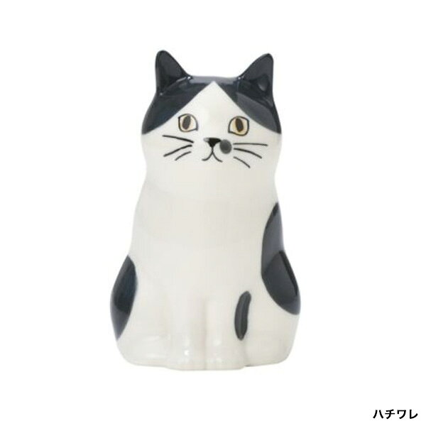 セトクラフト フラワー＆ペンスタンド(ネコ)【猫グッズ 猫雑貨 ネコ雑貨 プレゼント 女性 陶器 ペン立て 鉛筆立て 花瓶 置き物 置物 おしゃれ かわいい 収納 猫の小物 猫好き 雑貨 グッズ】の商品画像 2