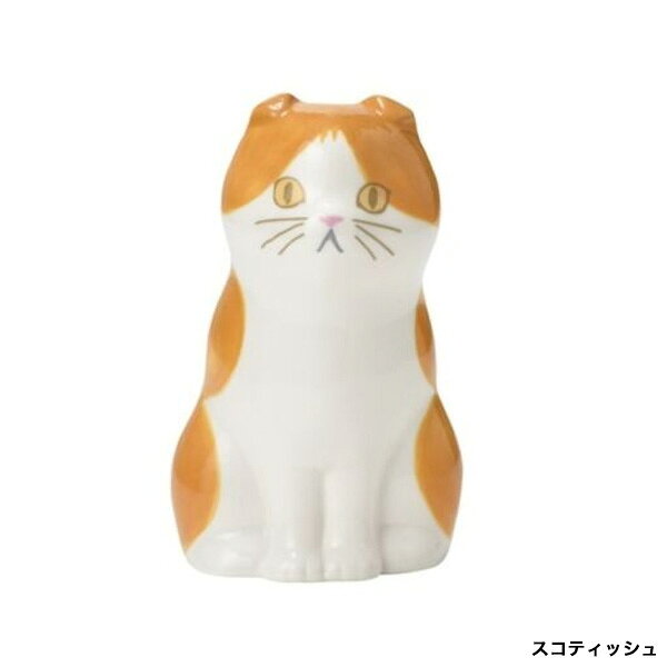 セトクラフト フラワー＆ペンスタンド(ネコ)【猫グッズ 猫雑貨 ネコ雑貨 プレゼント 女性 陶器 ペン立て 鉛筆立て 花瓶 置き物 置物 おしゃれ かわいい 収納 猫の小物 猫好き 雑貨 グッズ】の商品画像 3