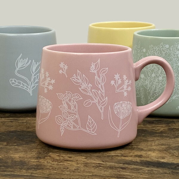 松尾ミユキ ペイルマグ【マグカップ コップ 陶器 植物 おしゃれ かわいい グッズ 柄 雑貨 プレゼント 日用品 可愛い モチーフ ギフト 松尾みゆき】