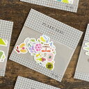 水縞 フレークシール 【ステッカー キャラクター かわいい プレゼント 女性 グッズ おしゃれ かわいい 大人かわいい 可愛い ギフト】