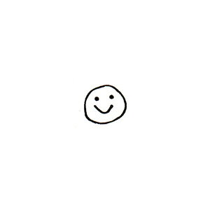 Rakuten - ミニスタンプ 笑顔【ハンコ はんこ 小さいスタンプ おしゃれ かわいい 可愛い 手帳 スケジュール帳 メッセージカード 手作り デザイン イラスト 判子 ゴム印 伝言メモ スタンプカード用 ポイントカード用】
