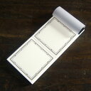 倉敷意匠計画室 ラベルブック 56×56mm【メッセージカード ミニカード 荷札ダグ コラージュ おしゃれ かわいい レトロ クラシック ギフト プレゼント ラ...