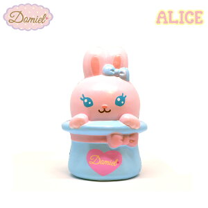 Domiel ALICE スクイーズ 三月うさぎ ピンク 【メーカー直販】