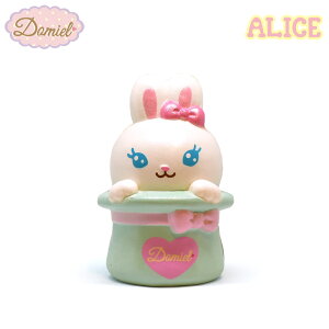 Domiel ALICE スクイーズ 三月うさぎ ホワイト 【メーカー直販】
