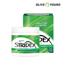【STRIDEX】ストライデックス センシティブ パッド/90枚*2/トナーパッド/拭き取りパッド/スキンケア/韓国コスメ/オリーブヤング公式 