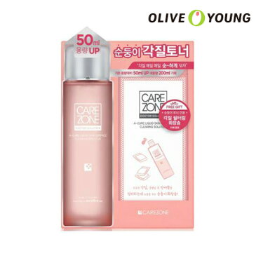 【CAREZONE】アキュア角質クリアリングソリューション企画/200ml/A-CURE liquid skin surface Clearing solution/スキントナー/化粧水/角質ケア/肌乾燥/ケアゾーン/韓国コスメ/オリーブヤング公式 【楽天海外直送】
