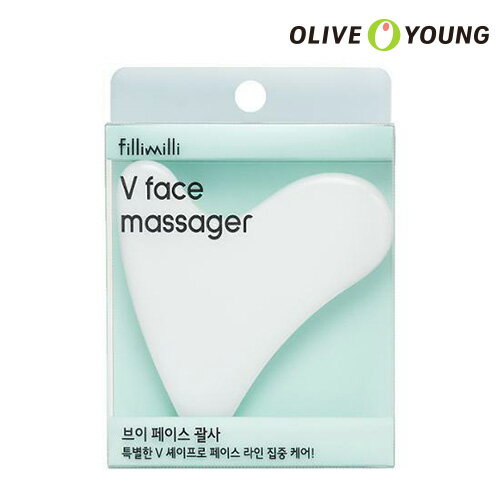 【FilliMilli】フィリミリブイフェイスカッサ/1個 V FACE MASSAGER フェイスラインケア 美容かっさ マッサージ 韓国コスメ オリーブヤング公式【楽天海外通販】