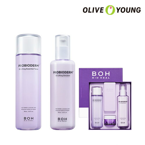 【リニューアル発売】【BIOHEAL BOH公式】3Dプロバイオダームスキンケアセット (トナー150ml+エマルジョン150ml)orプ…