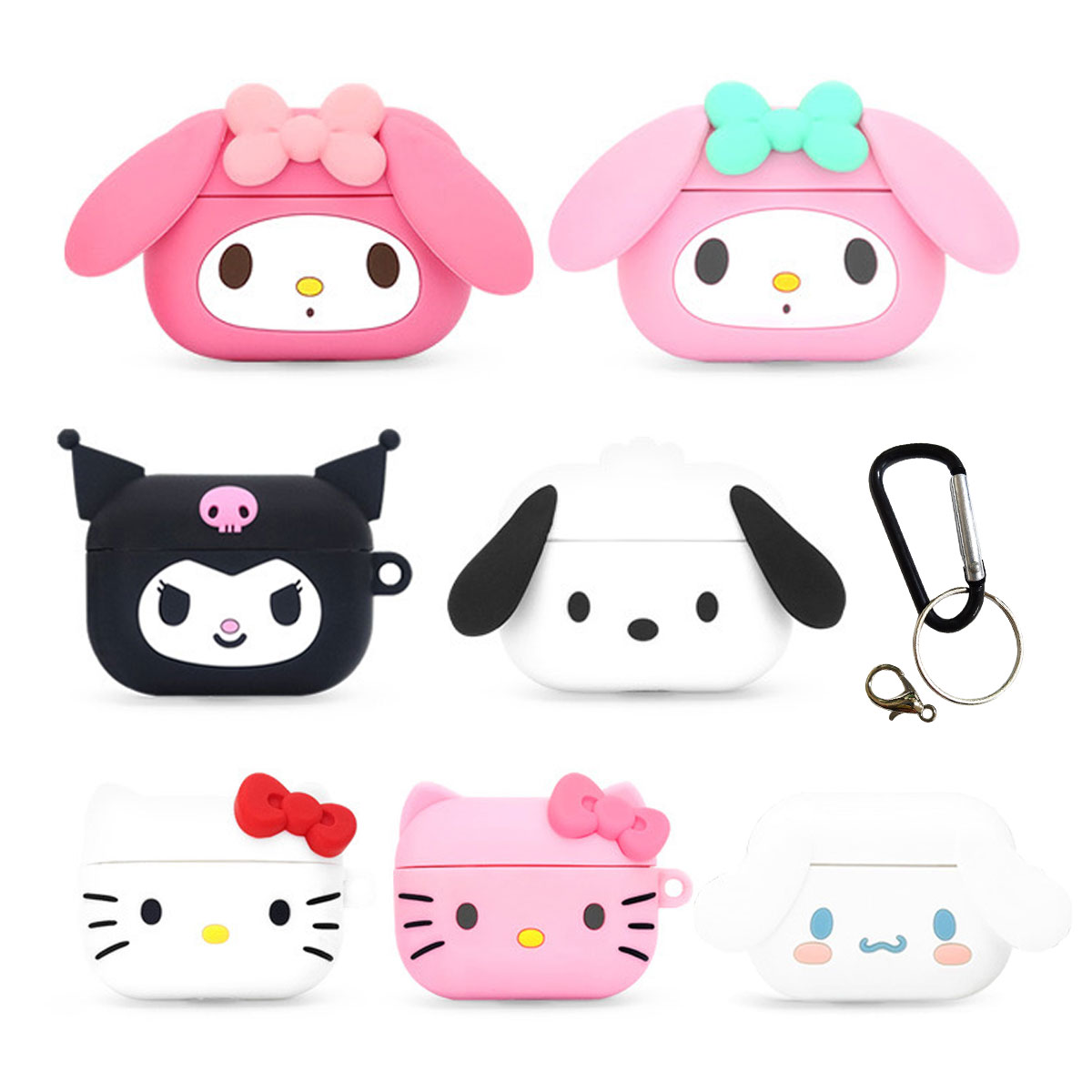 Sanrio Characters 3D Silicon AirPods 3 / AirPods