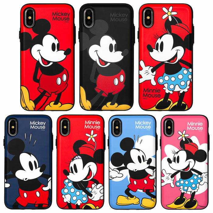 Disney Classic Multi Card Bumper ディズニー クラシック マルチ カード バンパーケース カード収納 スマホケース Galaxy S21 Ultra 5G Note20 S20 Note10 S10 Note9 S9 Note8 S8 S7edge ギャラクシー エス Plus プラス ウルトラ ノート ミッキーマウス ミニーマウス