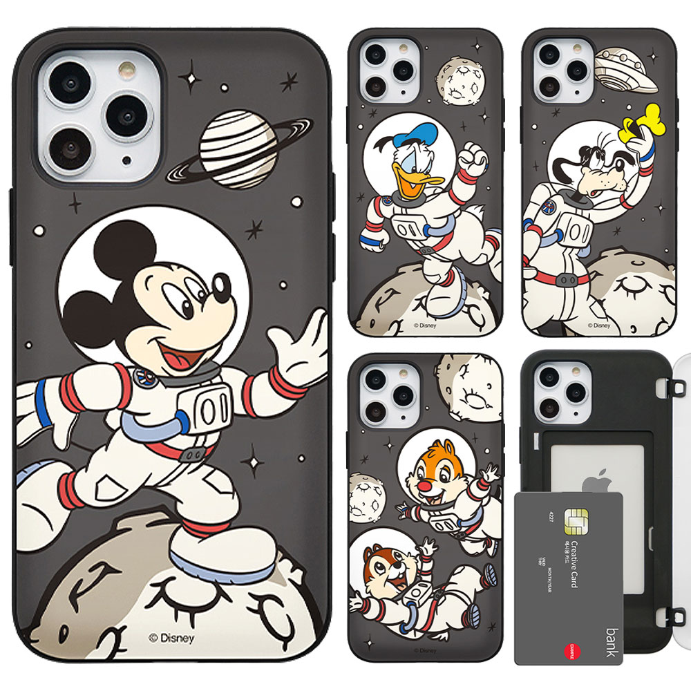 [Disney Planet Magnetic Door ディズニー プラネット マグネチック ドア] カード収納 バンパーケース スマホケース iPhone X XS Max XR SE第2世代 8 7 Plus 10 10s 10r SE2 アイフォン アイホン マックス アル プラス【】